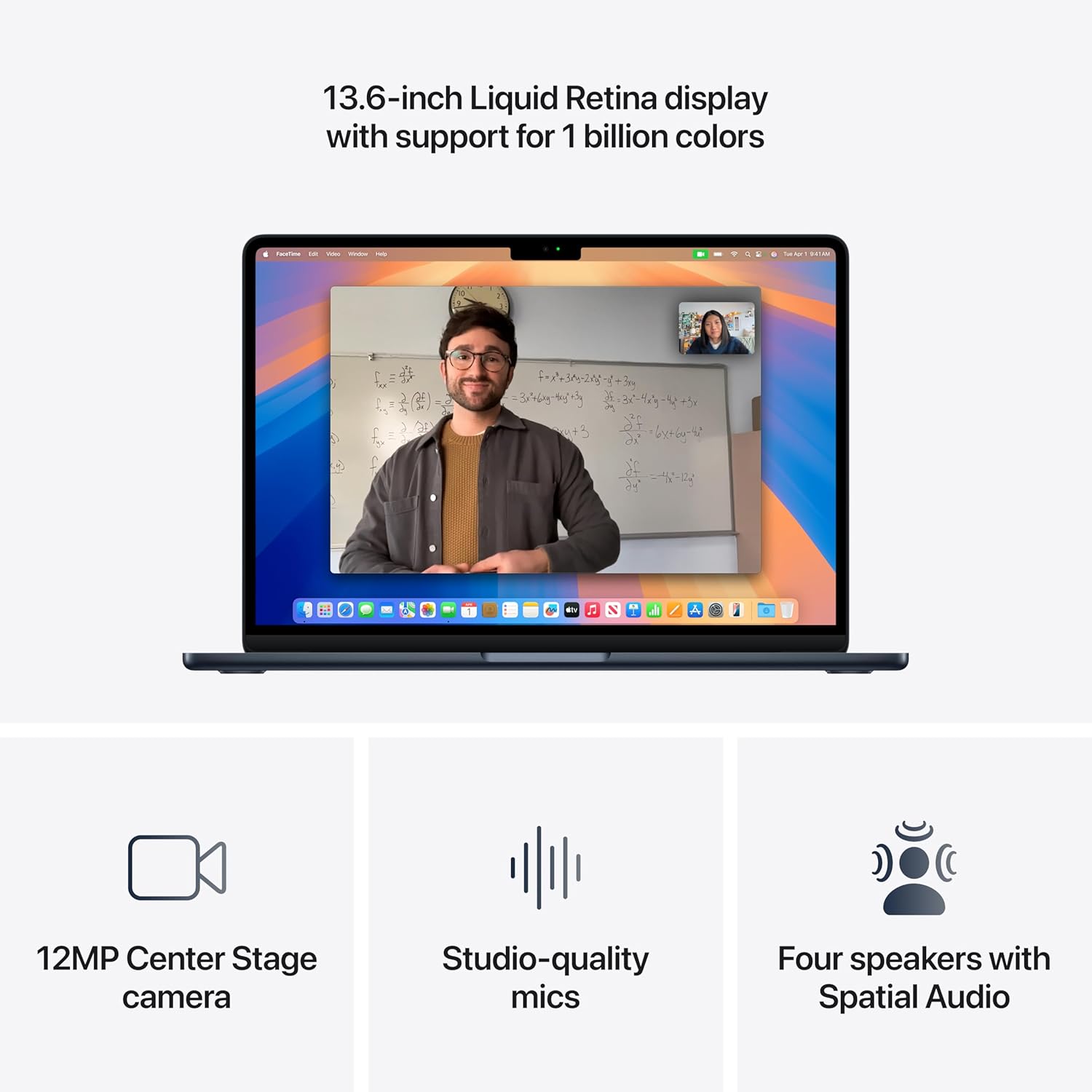 Apple 2025 MacBook Air 13 - inch Laptop with M4 chip: Built for Apple Intelligence, 13.6 - inch Liquid R - AHW Store