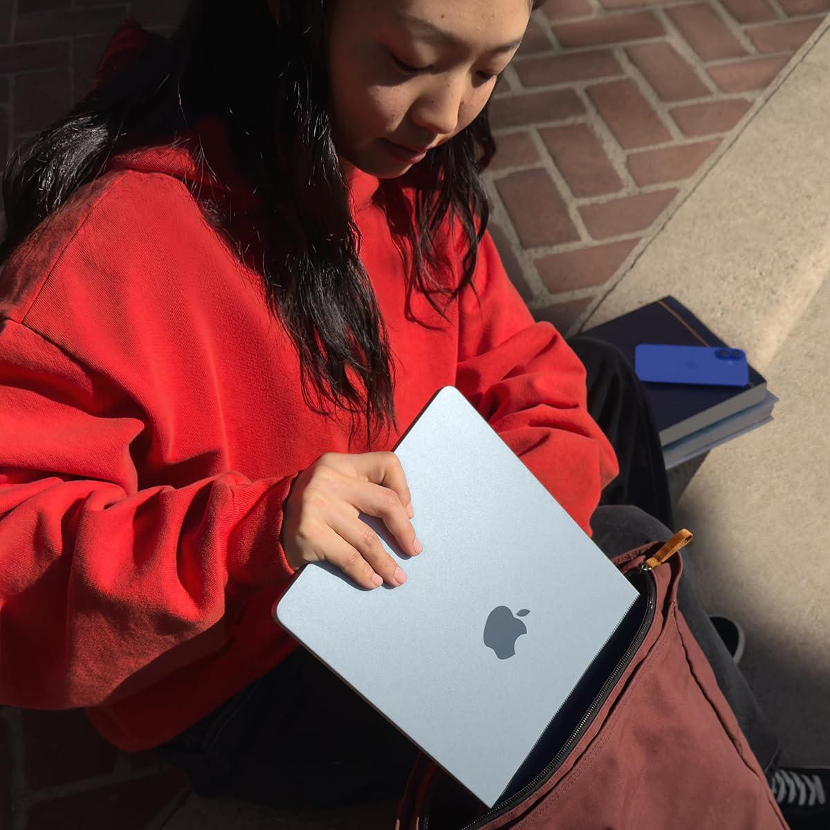 Apple 2025 MacBook Air 13 - inch Laptop with M4 chip: Built for Apple Intelligence, 13.6 - inch Liquid R - AHW Store