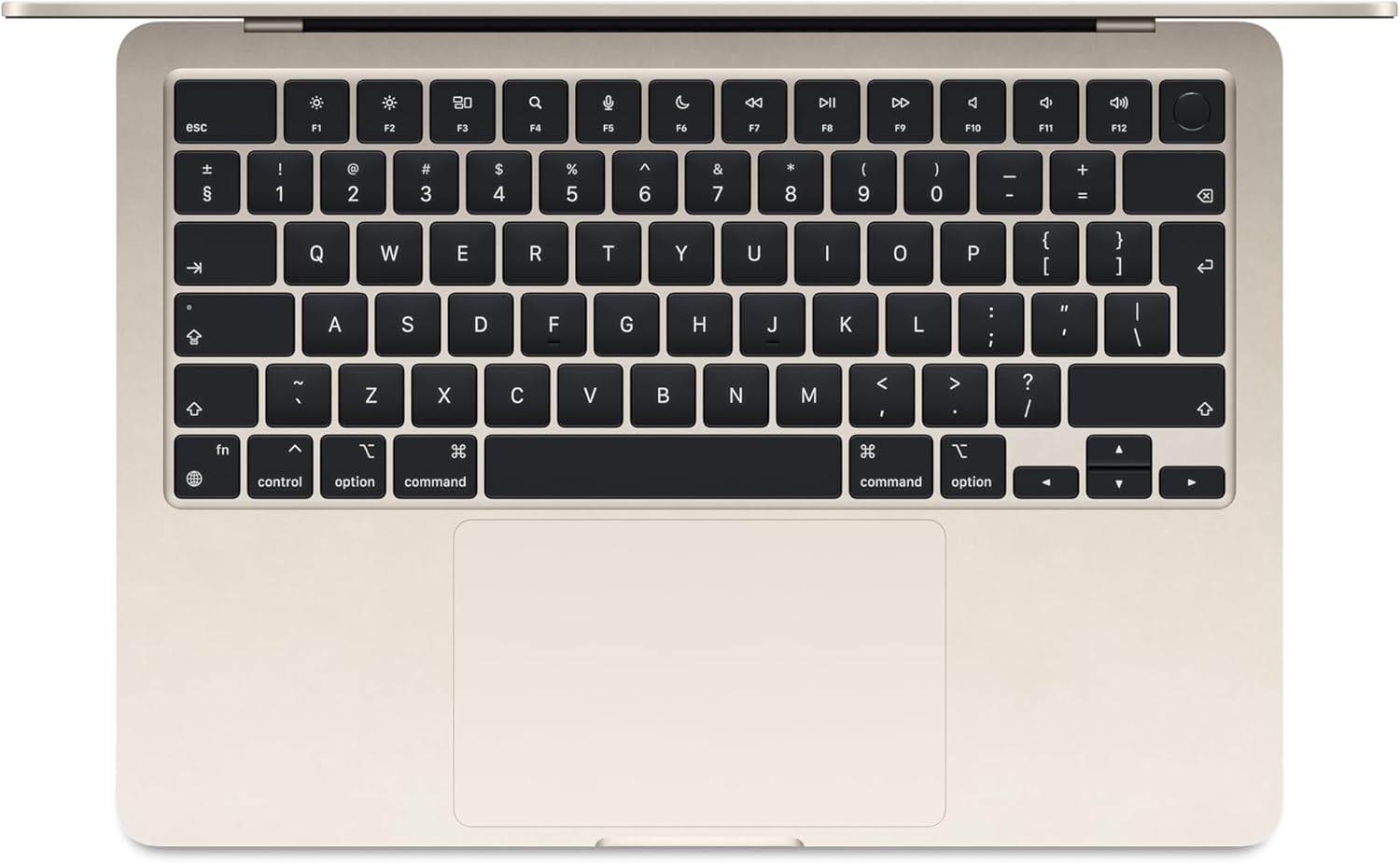 Apple MacBook Air M3 Chip 8 - Core CPU and 10 - Core GPU 8GB Ram 512GB SSD 13" Inch - MacOs - Starlight - AHW Store