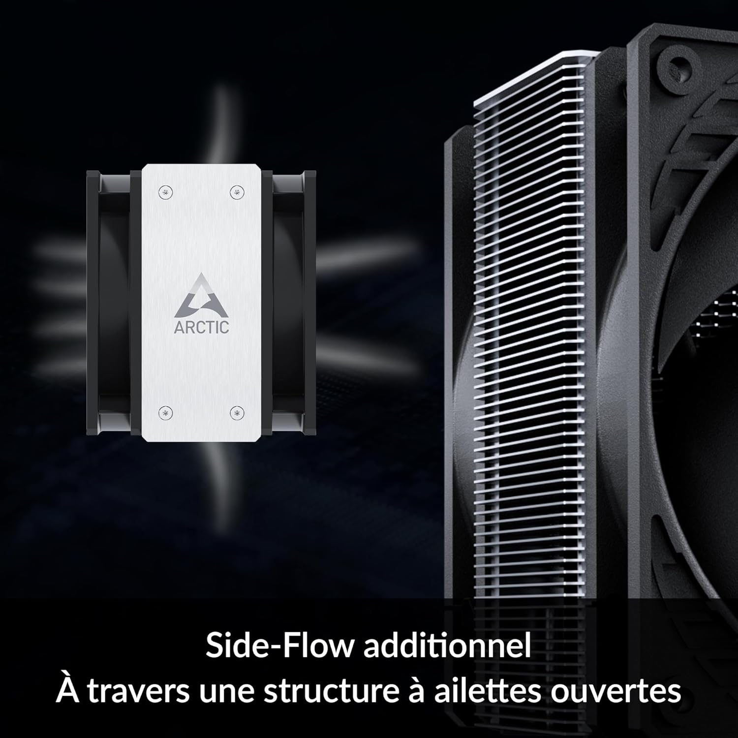 ARCTIC Freezer 36 CO - Single - Tower CPU Cooler with Push - Pull, Two Pressure - optimised 120 mm P Fans, - AHW Store