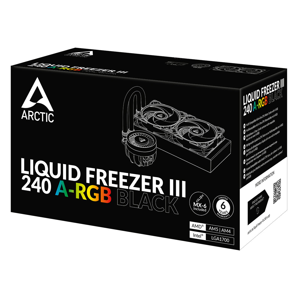 ARCTIC Liquid Freezer III 240 A-RGB Black