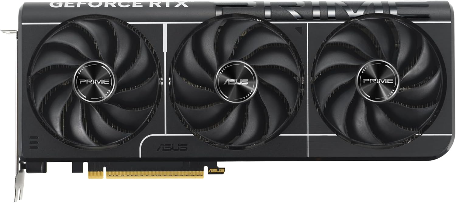 ASUS Prime GeForce RTX 5070 Ti OC 16G GDDR7 Graphics Card - PCIe 5.0,2527MHz Boost Clock, 1 x HDMI 2 - AHW Store