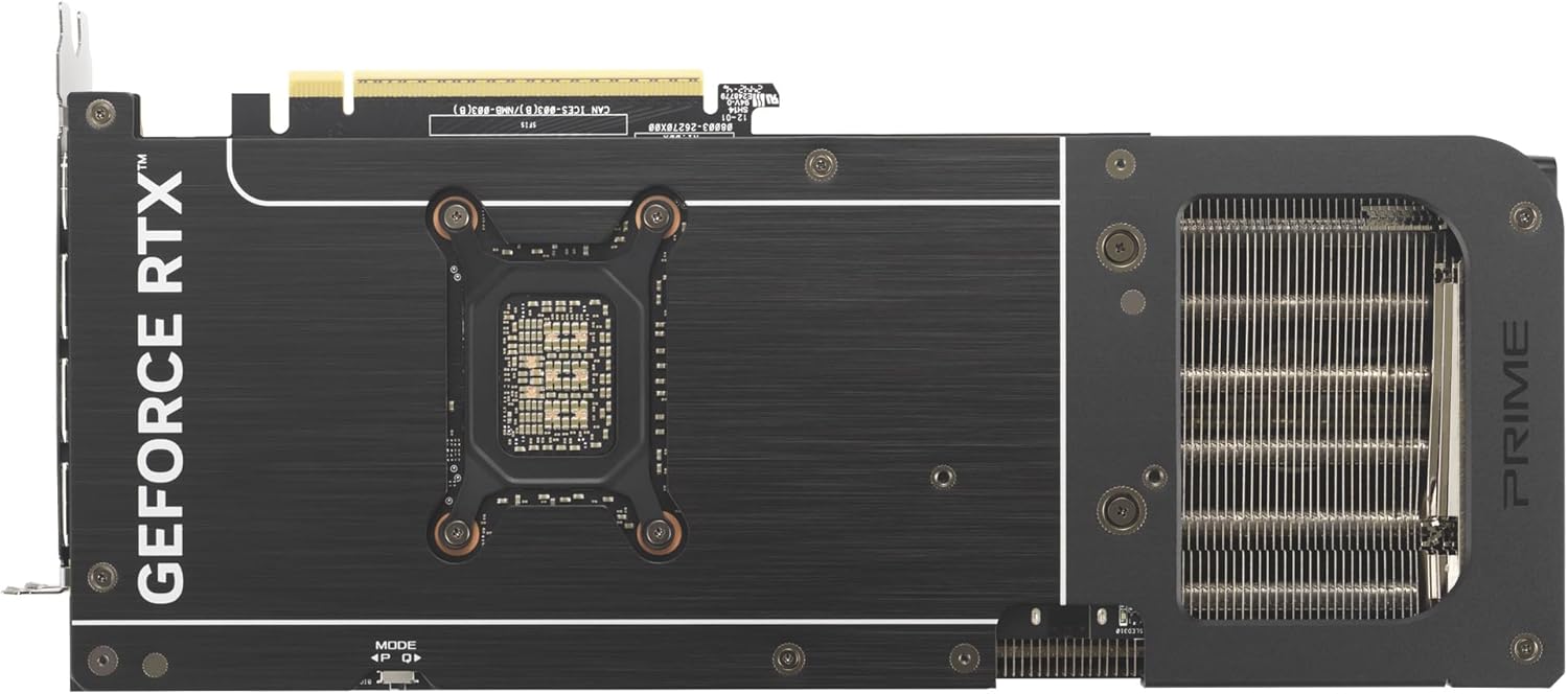 ASUS Prime GeForce RTX 5070 Ti OC 16G GDDR7 Graphics Card - PCIe 5.0,2527MHz Boost Clock, 1 x HDMI 2 - AHW Store