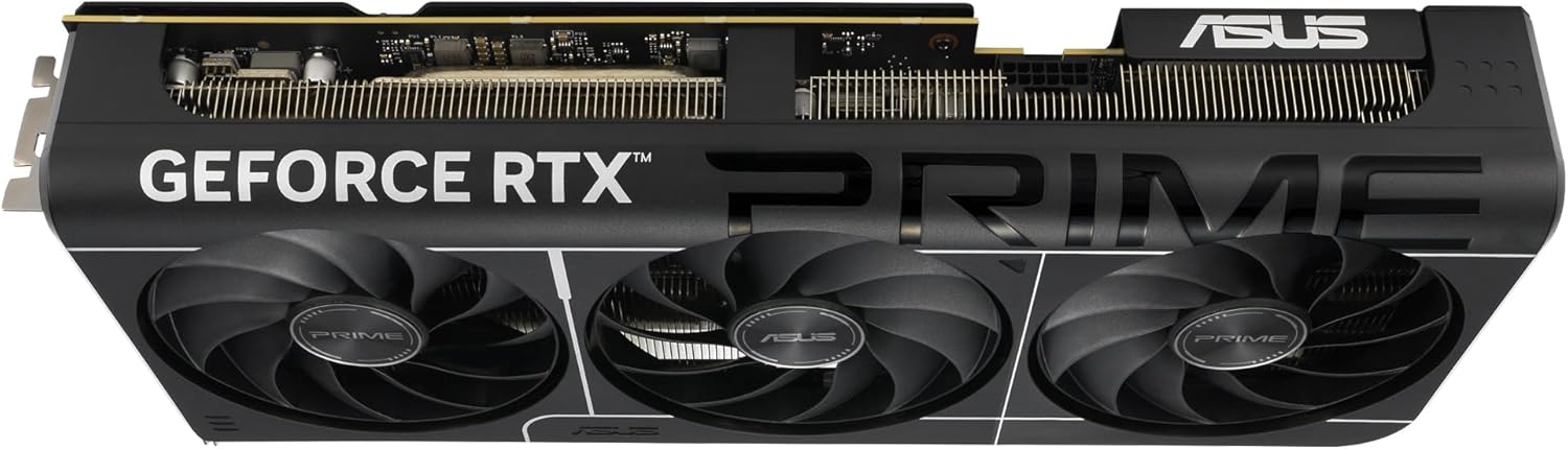 ASUS Prime GeForce RTX 5070 Ti OC 16G GDDR7 Graphics Card - PCIe 5.0,2527MHz Boost Clock, 1 x HDMI 2 - AHW Store