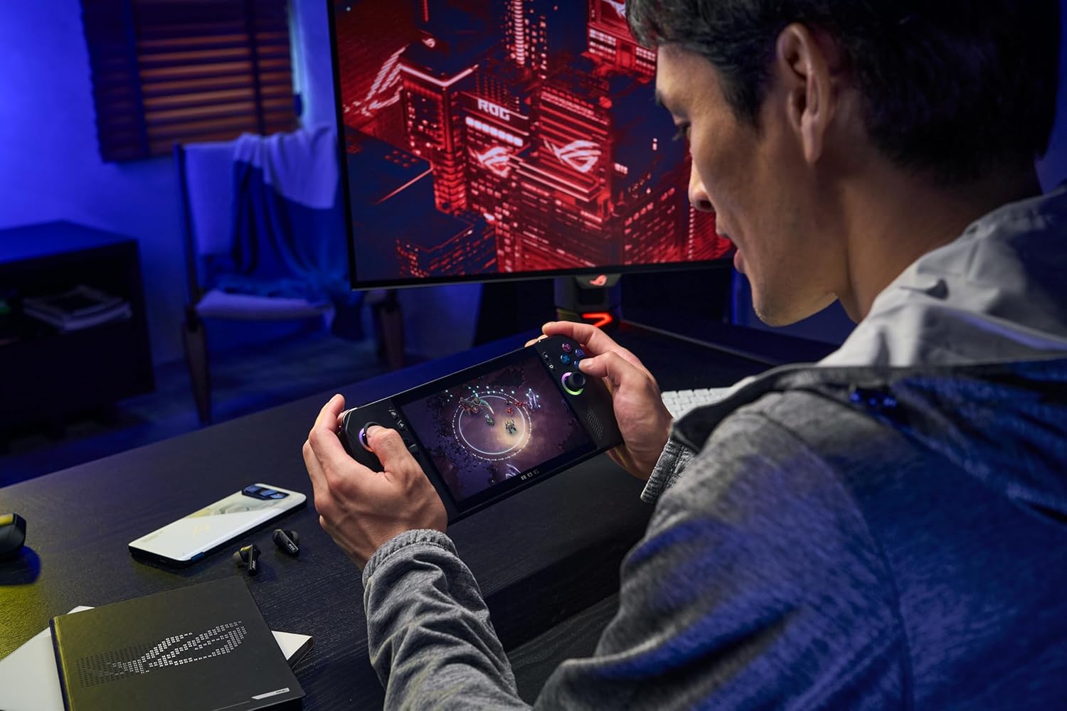 ASUS ROG Ally X Console 7 Inch FHD+ 120Hz IPS Display AMD Ryzen Z1 Extreme 24 GB RAM 1 TB SSD AMD Ra - AHW Store