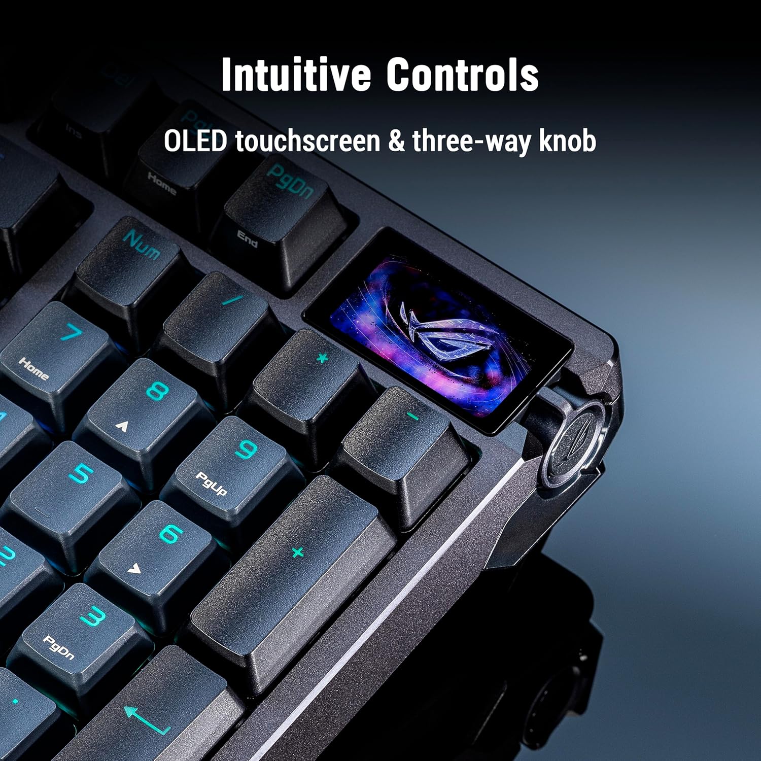 ASUS ROG Azoth 96 HE Wireless Hall Effect Gaming Keyboard – 96% Full - Size, Tri - Mode, Hot Swappable M - AHW Store