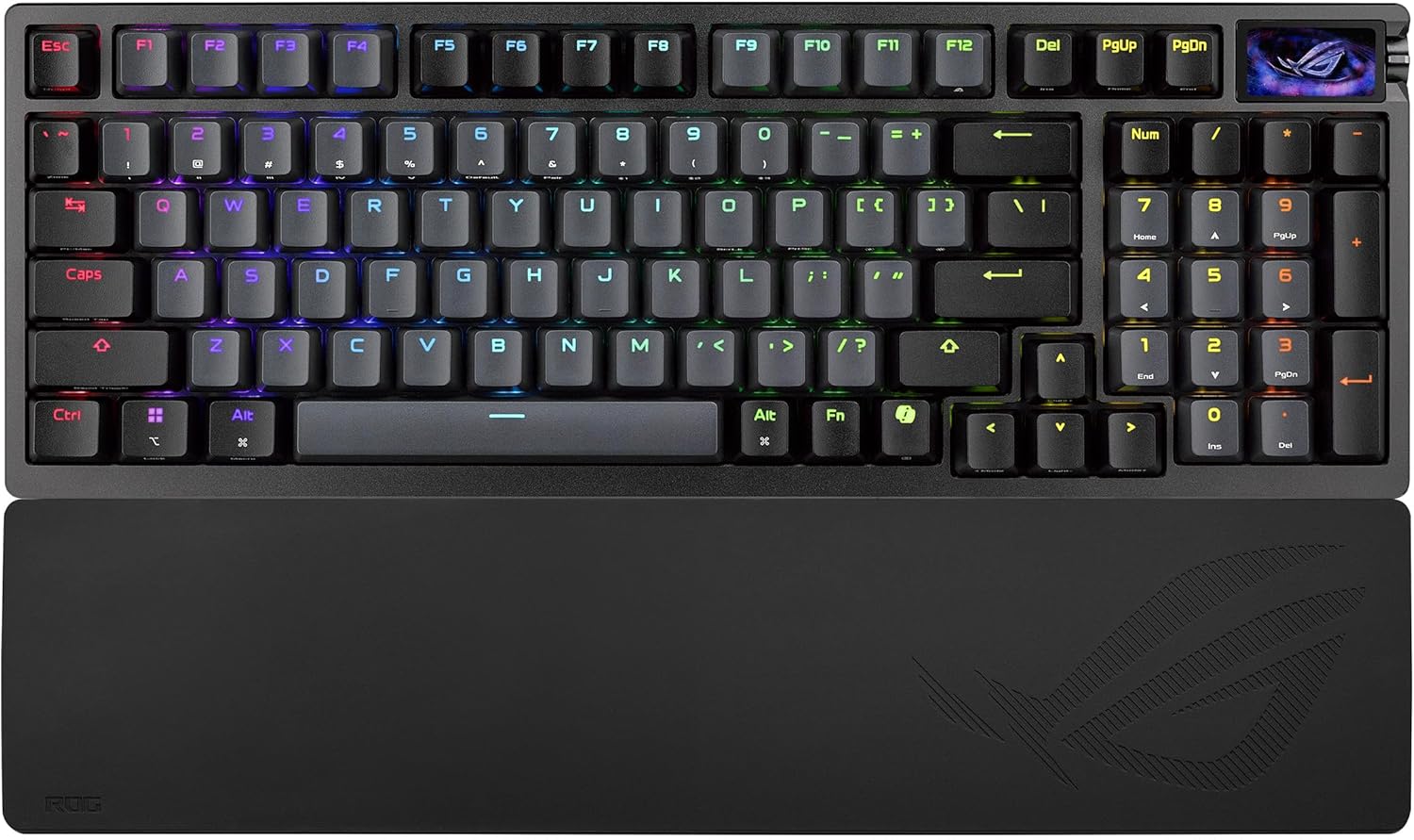 ASUS ROG Azoth 96 HE Wireless Hall Effect Gaming Keyboard – 96% Full - Size, Tri - Mode, Hot Swappable M - AHW Store