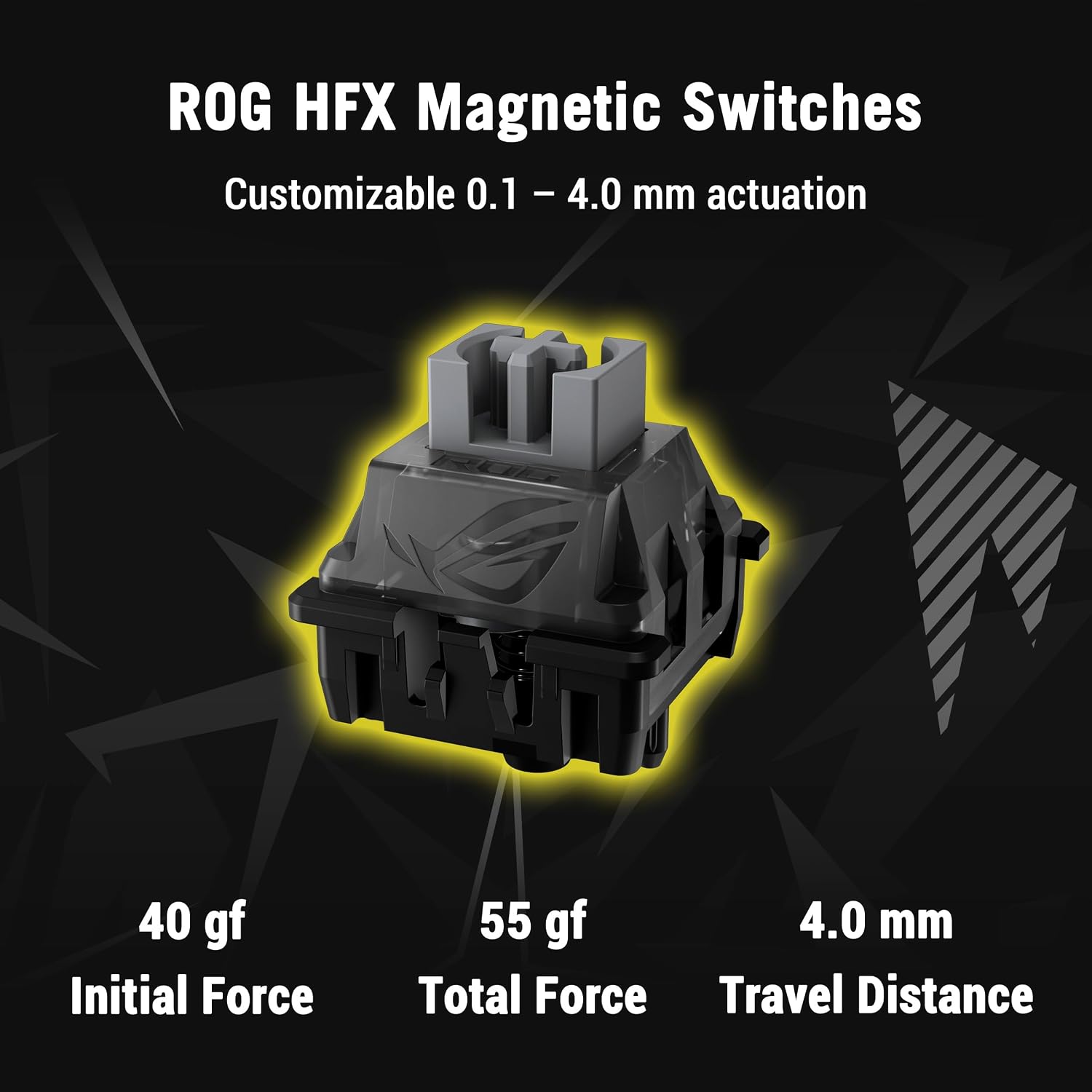 ASUS ROG Falchion Ace HFX ZywOo Analog Keyboard - AHW Store