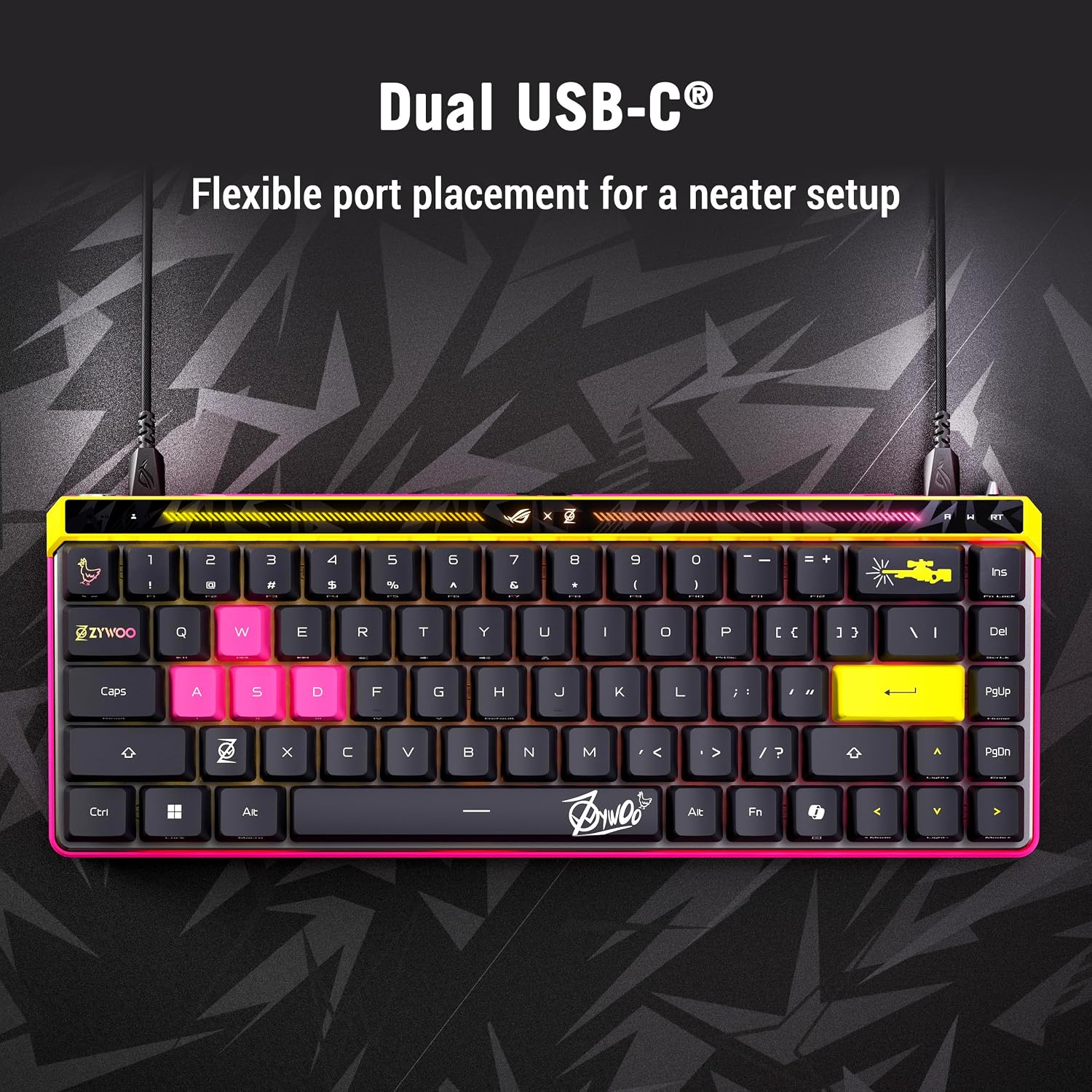 ASUS ROG Falchion Ace HFX ZywOo Analog Keyboard - AHW Store