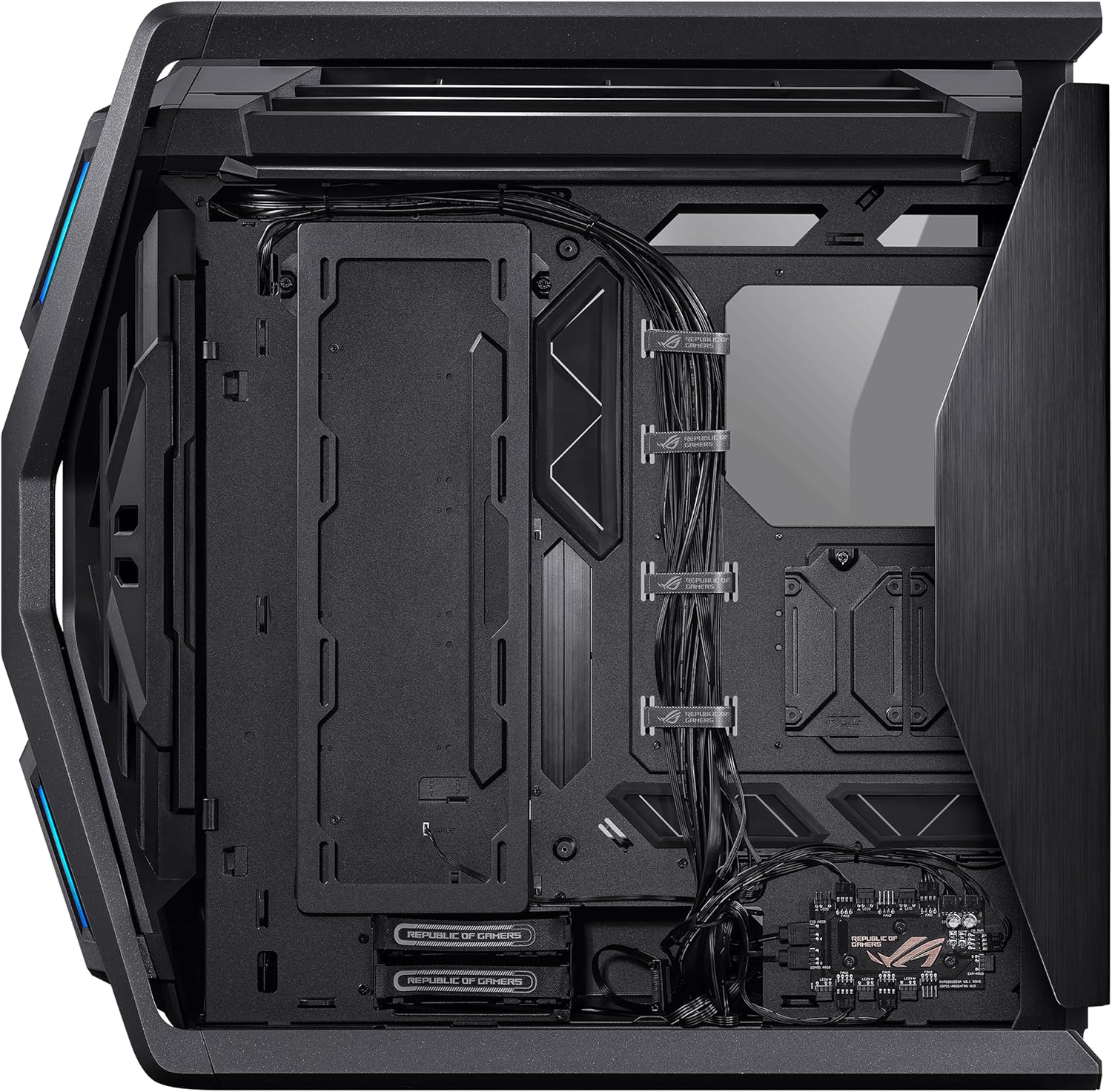 ASUS ROG GR701 FAN ALUMINIUM - STEEL ALLOY TEMPERED GLASS USB 3.2 EATX/ATX/MINI - ATX/MICRO - ATX BTF ED - AHW Store