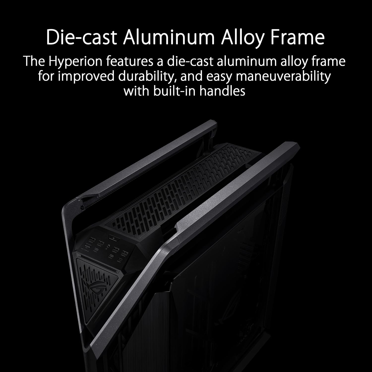 ASUS ROG GR701 FAN ALUMINIUM - STEEL ALLOY TEMPERED GLASS USB 3.2 EATX/ATX/MINI - ATX/MICRO - ATX BTF ED - AHW Store