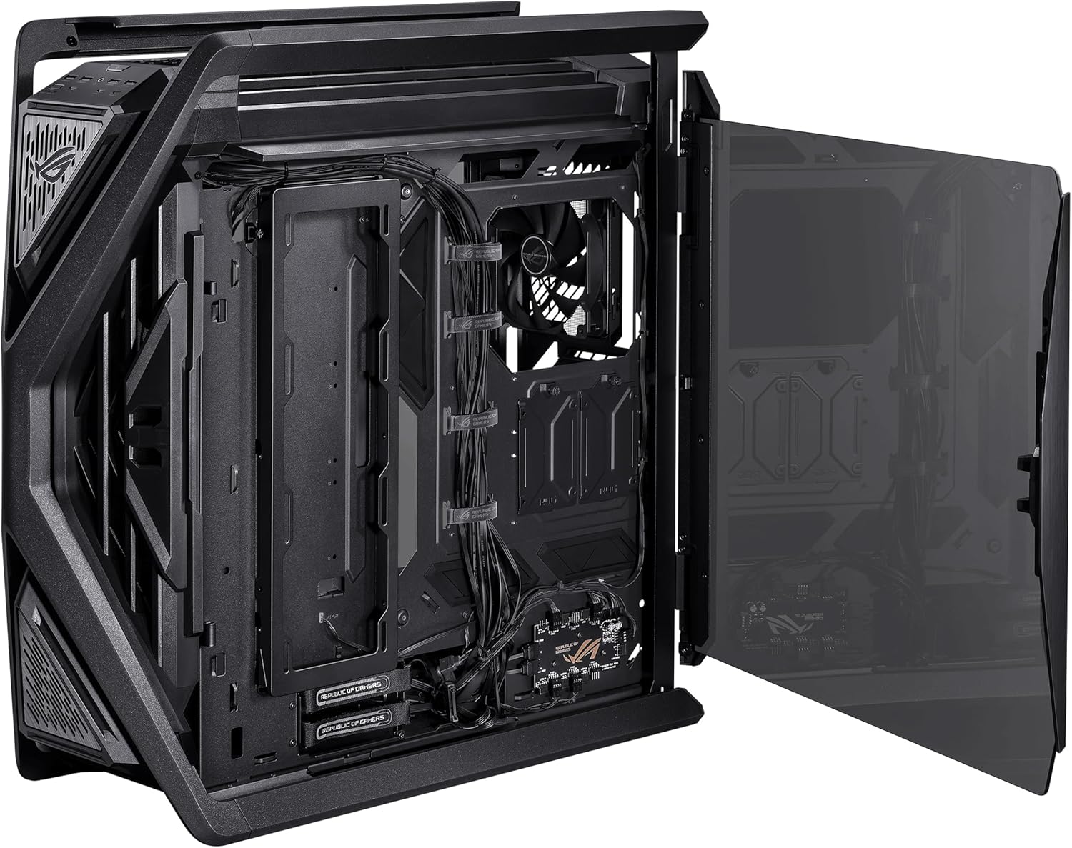 ASUS ROG GR701 FAN ALUMINIUM - STEEL ALLOY TEMPERED GLASS USB 3.2 EATX/ATX/MINI - ATX/MICRO - ATX BTF ED - AHW Store