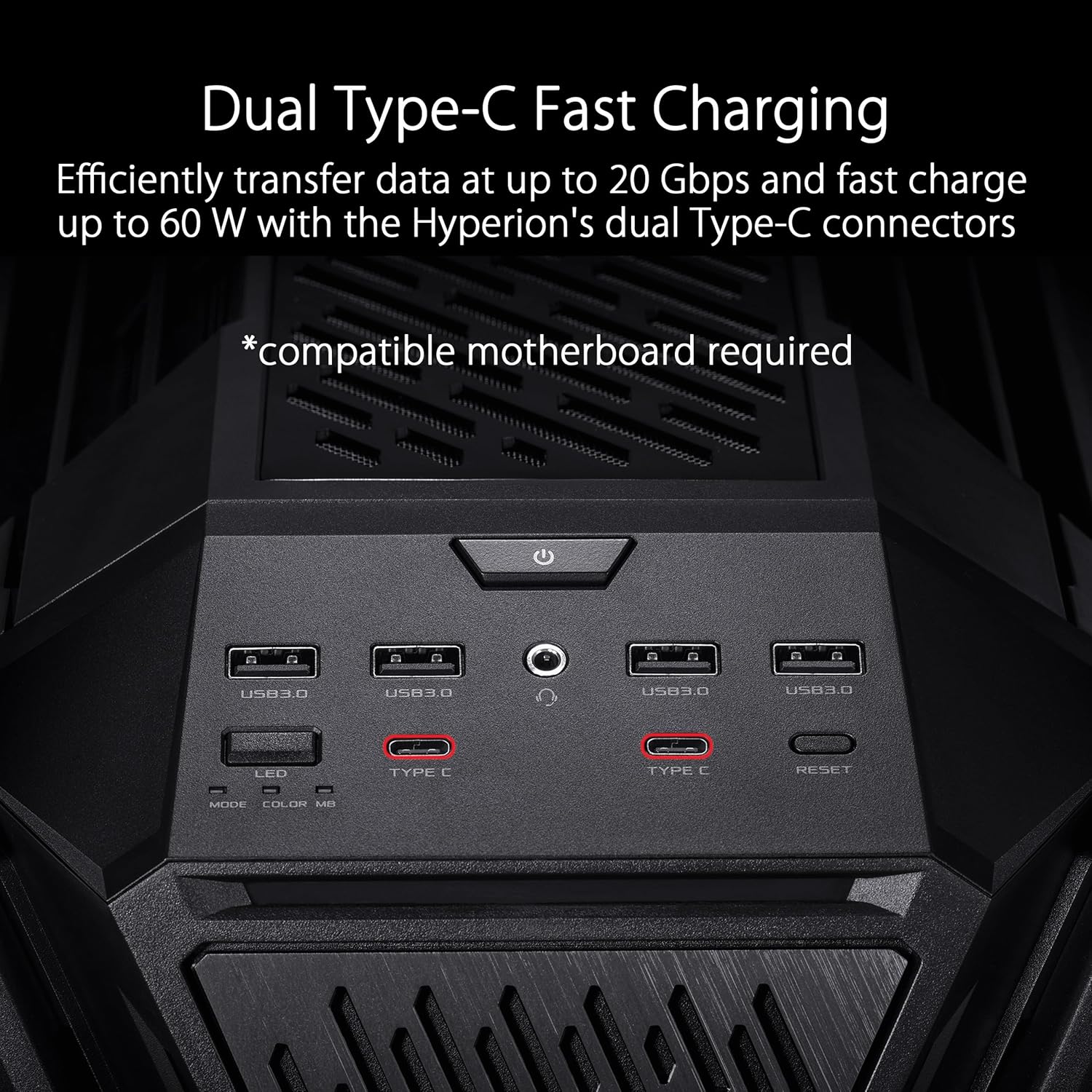 ASUS ROG GR701 FAN ALUMINIUM - STEEL ALLOY TEMPERED GLASS USB 3.2 EATX/ATX/MINI - ATX/MICRO - ATX BTF ED - AHW Store