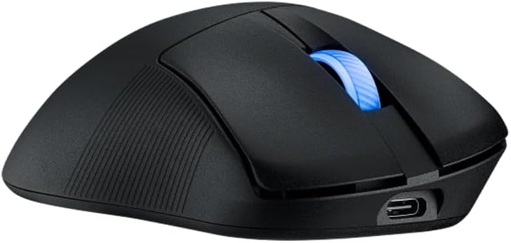 ASUS ROG Keris II Ace Wireless Gaming Mouse 42000 DPI 54g Ultra Lightweight AimPoint Pro Optical Sensor Optical Micro Switches SpeedNova ROG Polling Rate Booster Esports - Black - AHW Store