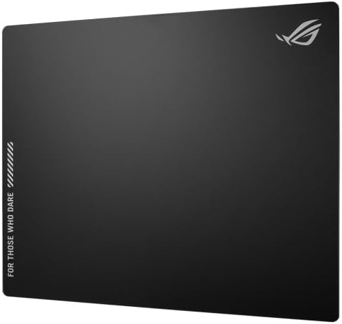 Asus ROG Moonstone Ace L Glass Gaming Mouse Pad, Ultra - smooth Surface, Noise - Reducing Design, 9H Tem - AHW Store