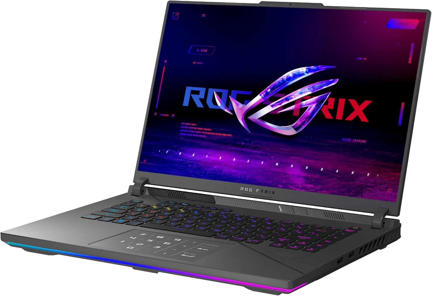 ASUS ROG Strix G16 G614PH - RV161W Gaming Laptop Ryzen 9 8940HX RTX 5050 8GB 16GB DDR5 5200Mhz 1TB SSD 16' FHD 165Hz Windows 11 Black - AHW Store