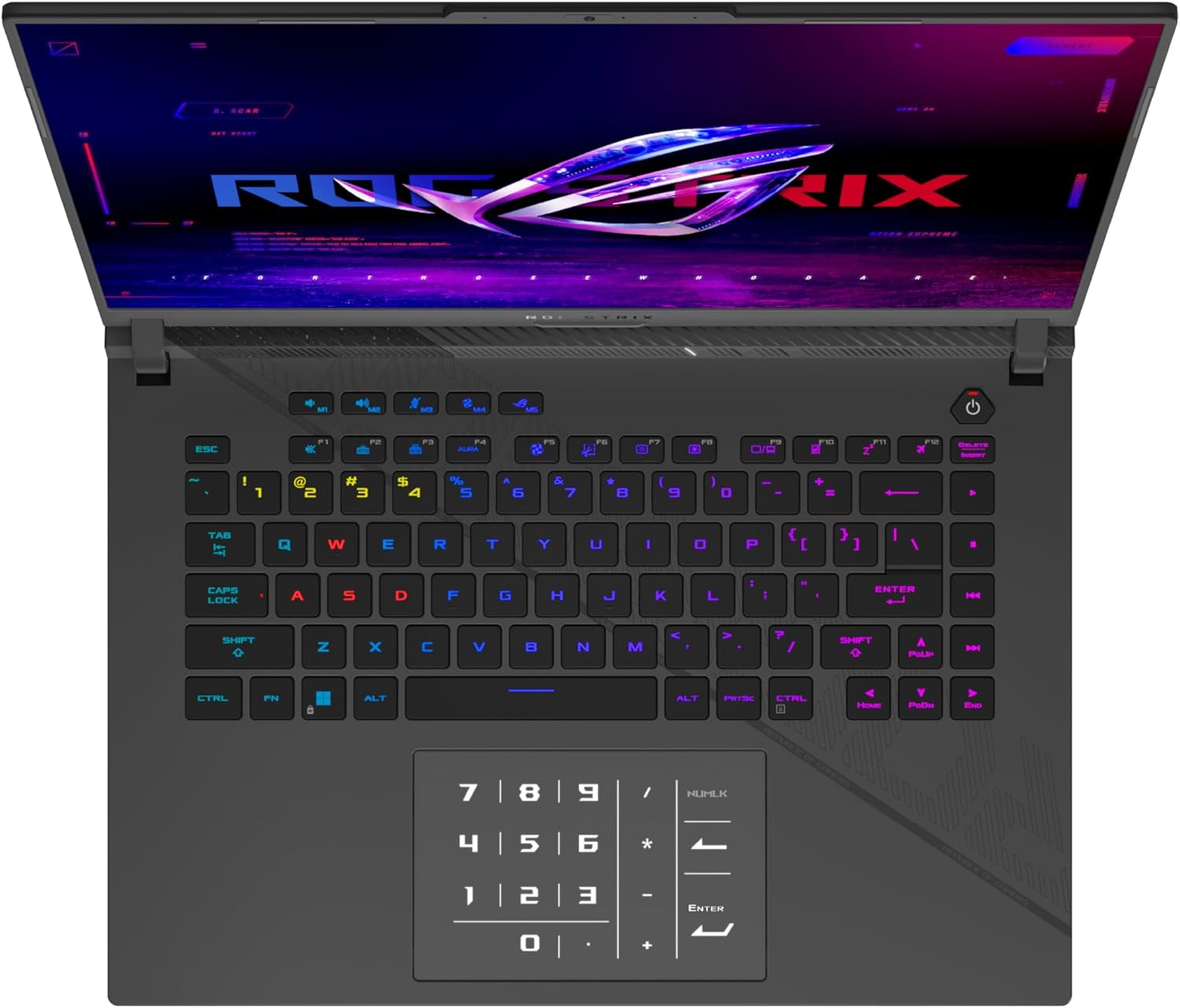 ASUS ROG Strix G16 G614PR - RV161W 16 Inch FHD Plus 165Hz Gaming Laptop AMD Ryzen 9 8940HX 16GB DDR5 1TB NVMe SSD NVIDIA GeForce RTX 5070 Ti 12GB GDDR7 Windows 11 Home 1 Year Warranty With ROG Backpack - AHW Store