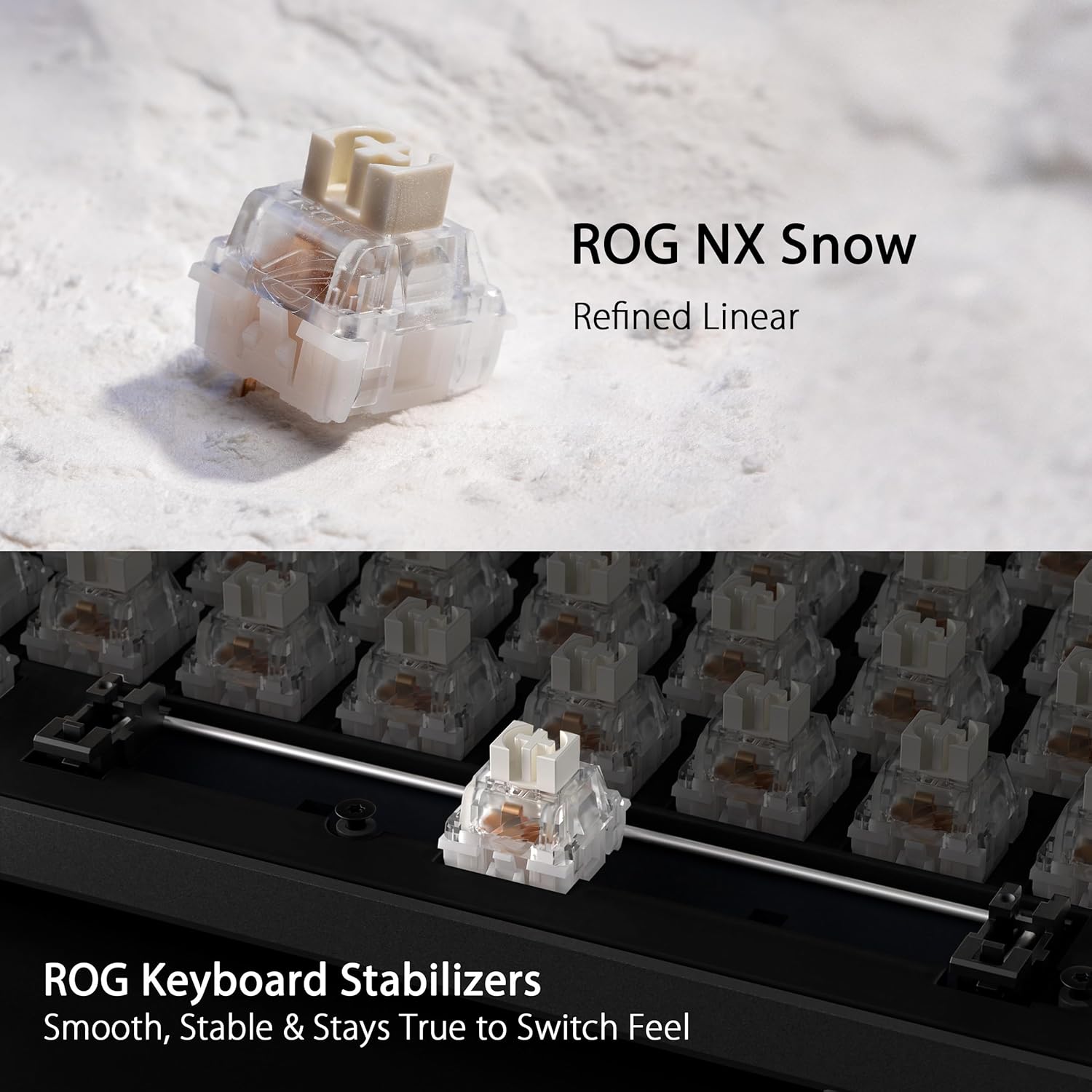 ASUS ROG Strix Scope II 96 Wireless Mechanical Gaming Keyboard (ROG NX Switches, Palm Rest, 4 GHz, B - AHW Store