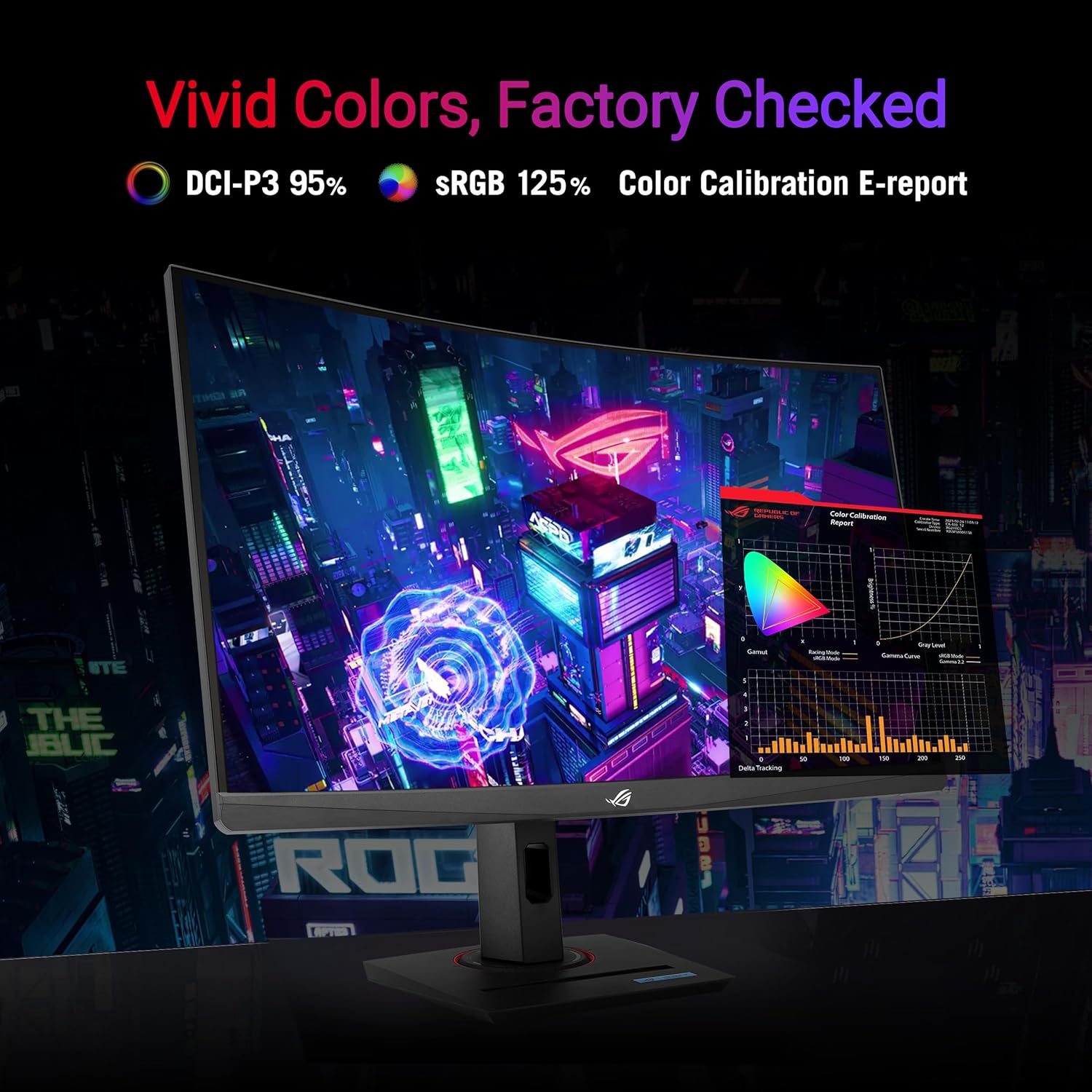 ASUS ROG Strix XG27WCS Curved Gaming Monitor 27 Inch VA 2K 180Hz 1ms Black - AHW Store