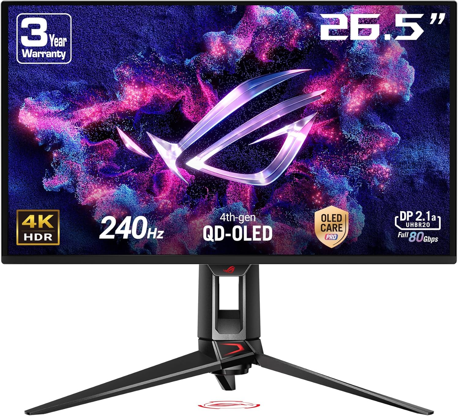 ASUS ROG Swift OLED PG27UCDM 27 4K QD-OLED - AHW Store