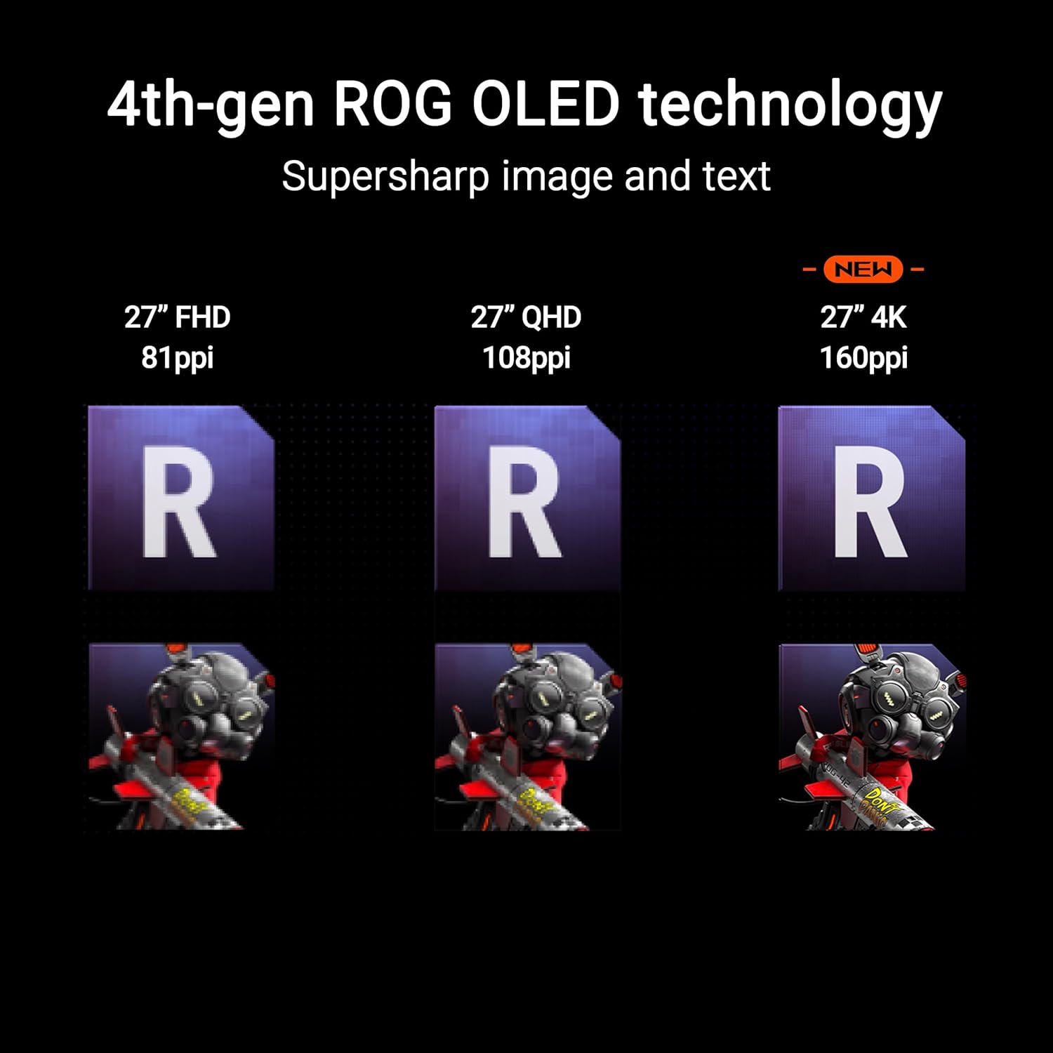 ASUS ROG Swift OLED PG27UCDM 27 4K QD-OLED - AHW Store