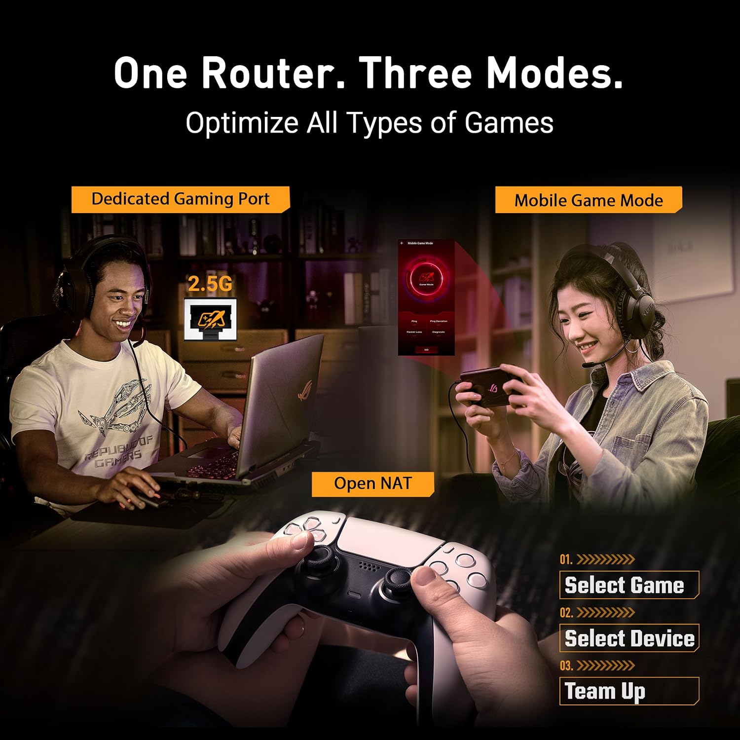 ASUS TUF BE6500 Wi-Fi 7 Gaming Router - AHW Store