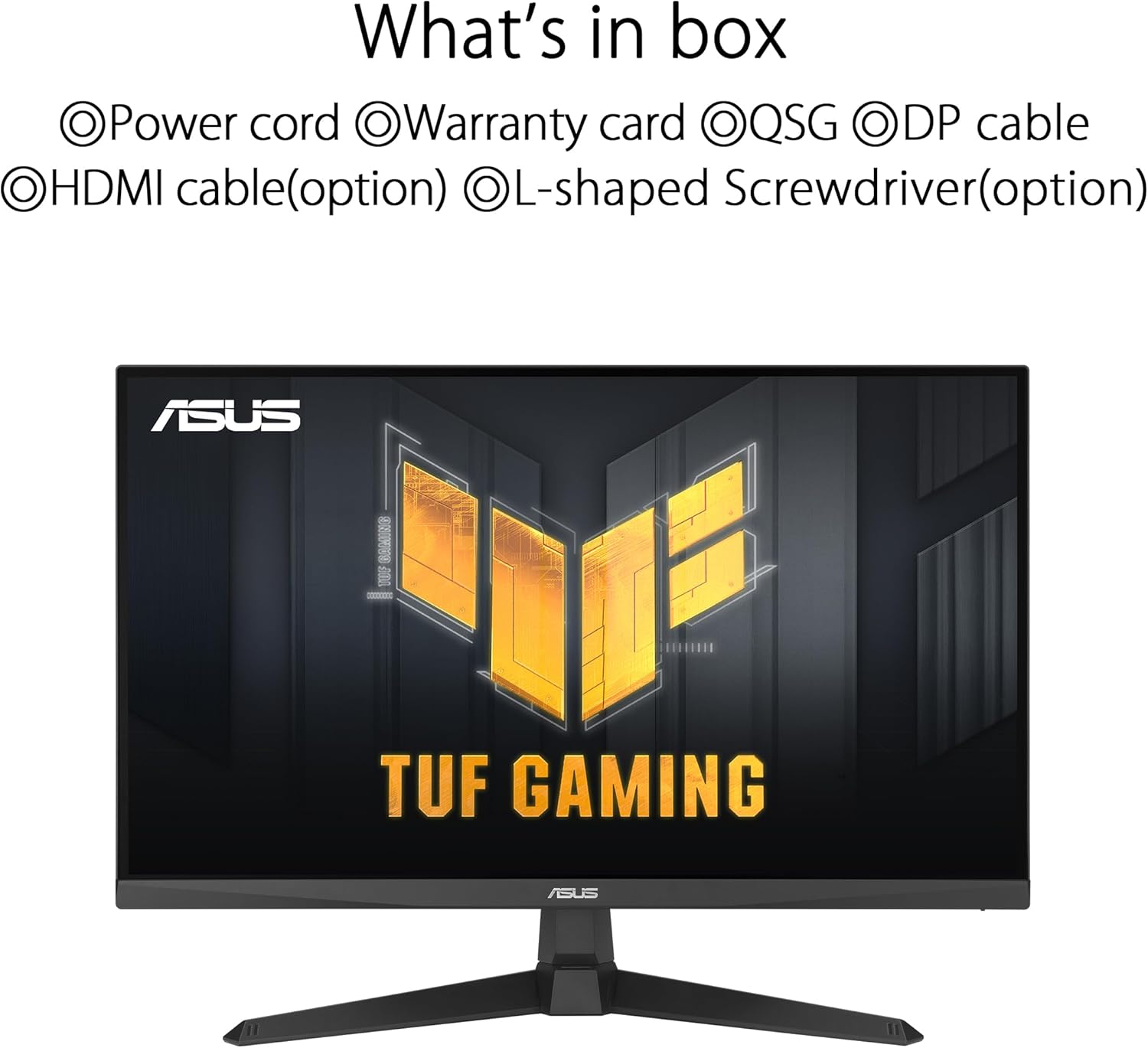 Asus TUF Gaming VG259Q3A Gaming Monitor 25 Inch IPS FHD 180 Hz 1ms Black - AHW Store