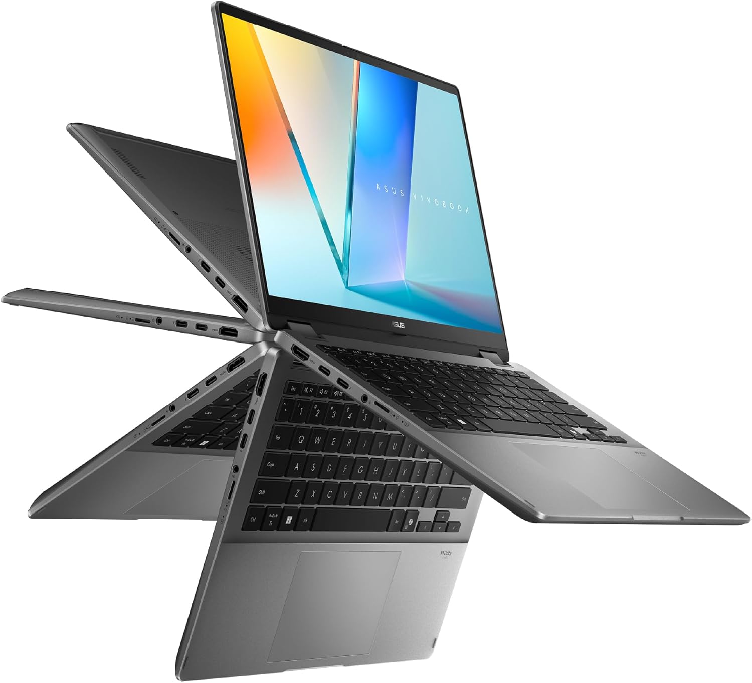 ASUS Vivobook S14 Flip TP3407SA - QL039W 14 Inch FHD Plus OLED 2 - in - 1 Touchscreen Laptop Intel Core Ultra 7 256V 16GB LPDDR5X 512GB SSD Intel Graphics Windows 11 Convertible Notebook With ASUS Pen - AHW Store
