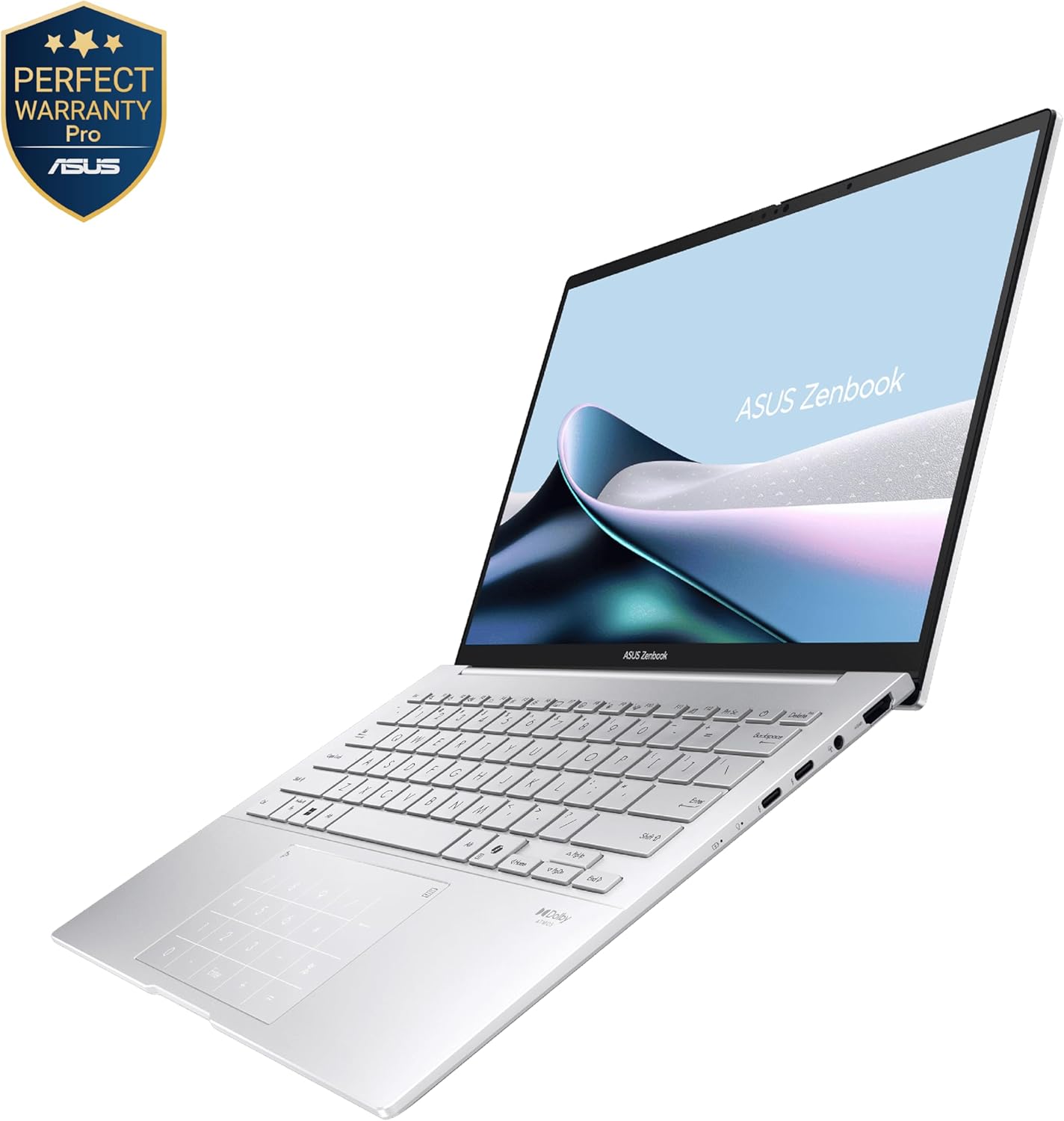 ASUS Zenbook 14 OLED UX3405CA - PZ009W 14 Inch 3K Touchscreen AI Laptop Intel Core Ultra 9 285H 32GB LPDDR5X 1TB NVMe SSD Intel Arc Graphics Windows 11 Copilot Plus PC Ultra Slim Notebook - AHW Store