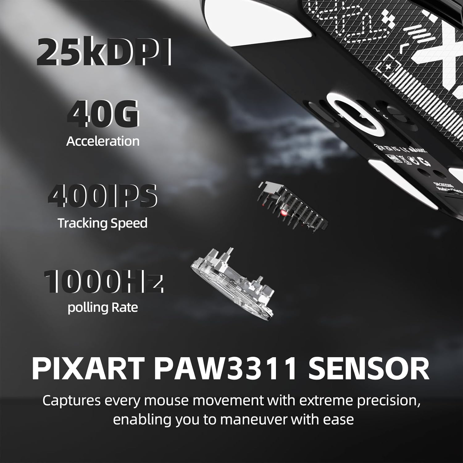 ATTACK SHARK G3PRO Wireless Gaming Mouse - AHW Store