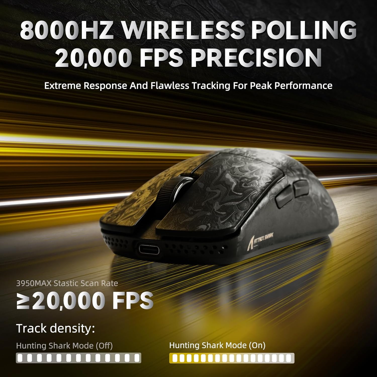 ATTACK SHARK R11 Ultra Lightweight Gaming Mouse - AHW Store