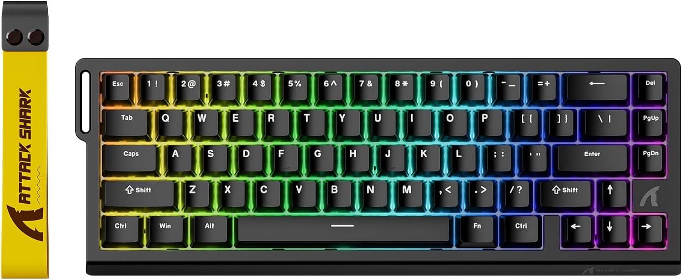 ATTACK SHARK X68 HE Rapid Trigger Keyboard - AHW Store