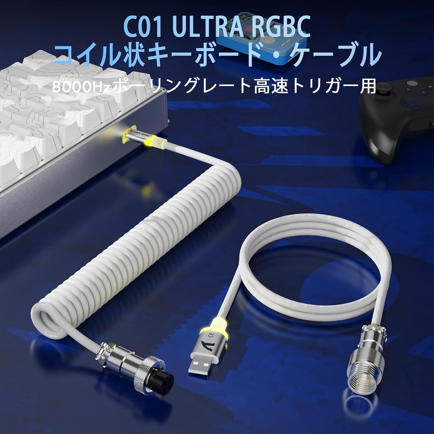 ATTACK SHARK X68MAXHE Gaming Keyboard Rapid Trigger Full Aluminum CNC High Performance 8000Hz Pollin - AHW Store
