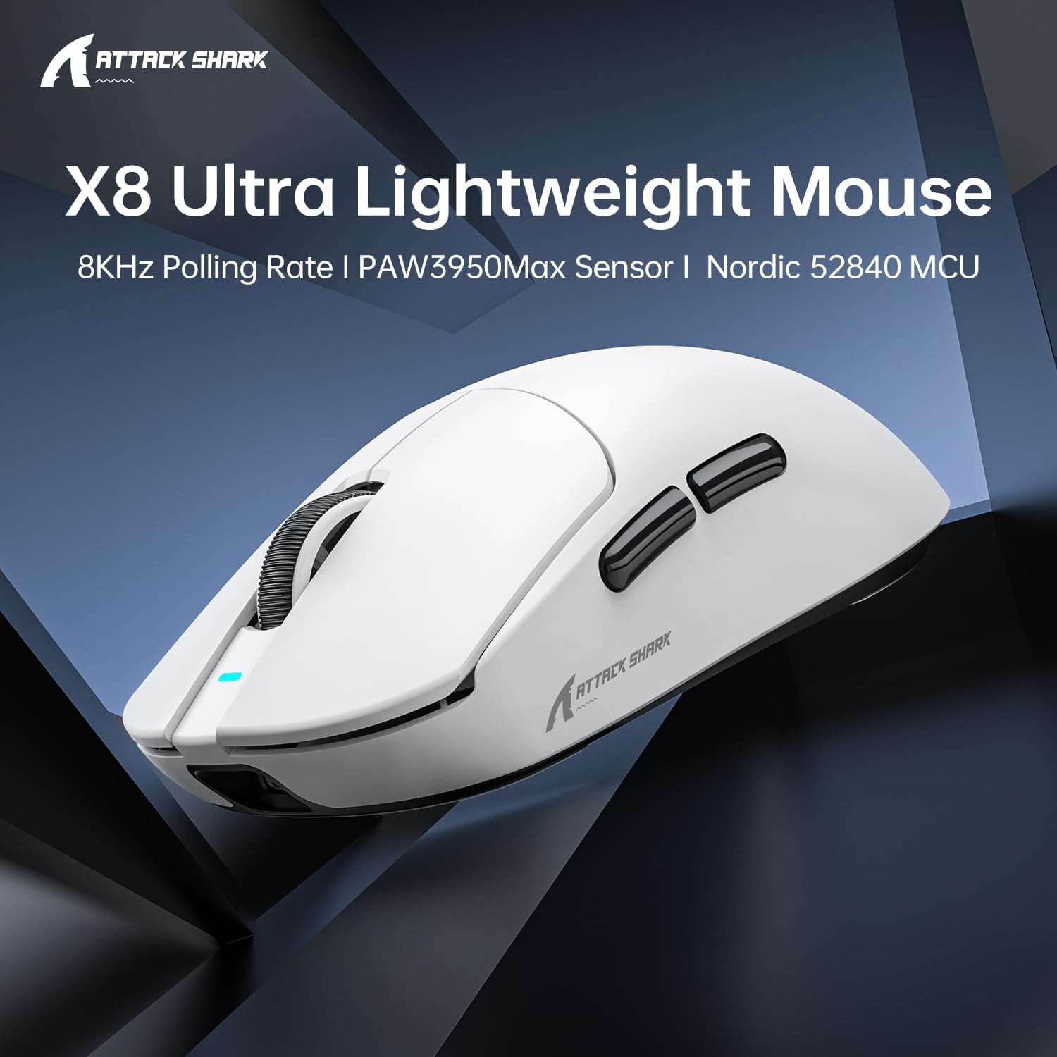 ATTACK SHARK X8 Ultra Lightweight Wireless Mouse - AHW Store