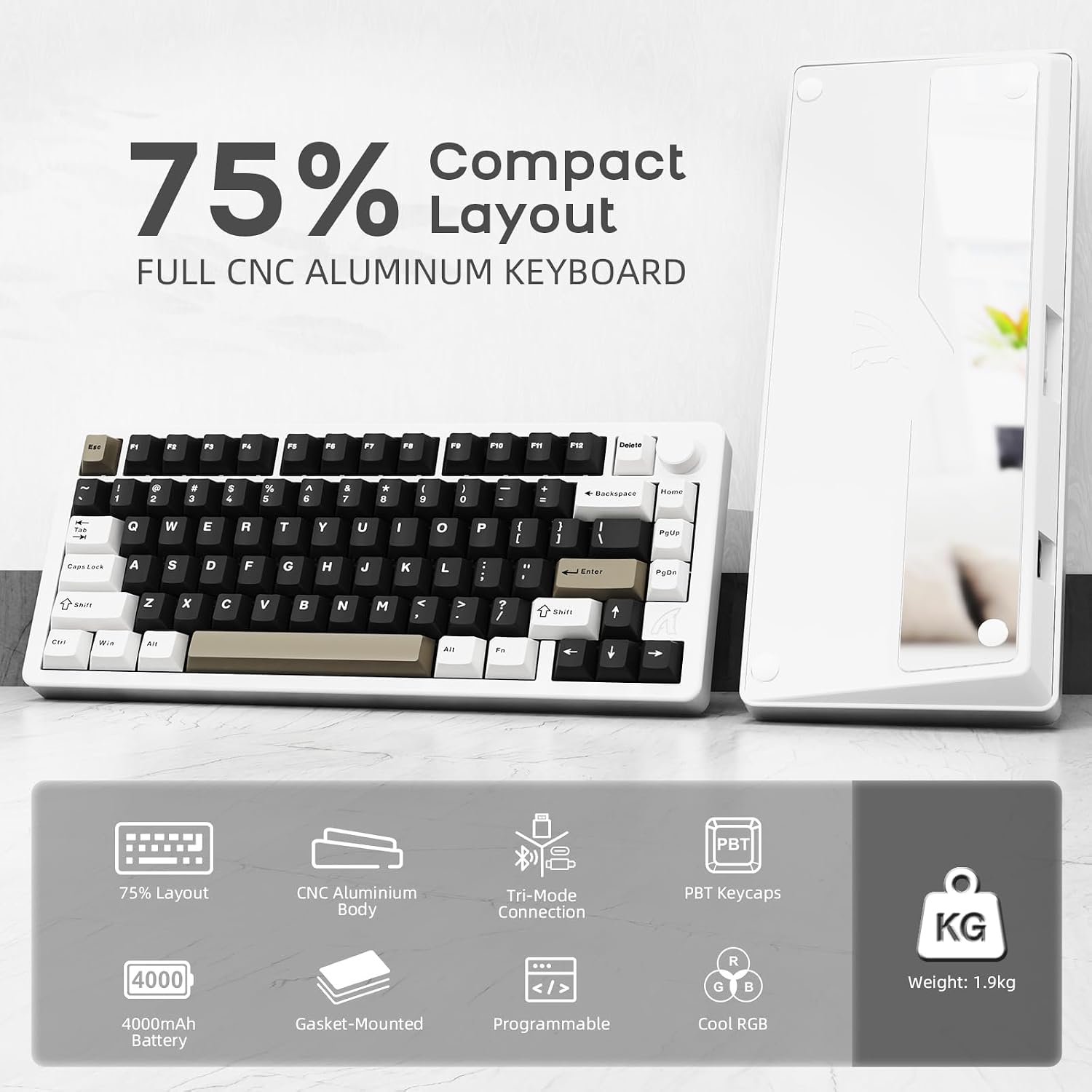 ATTACK SHARK X86 Wireless Mechanical Keyboard - AHW Store