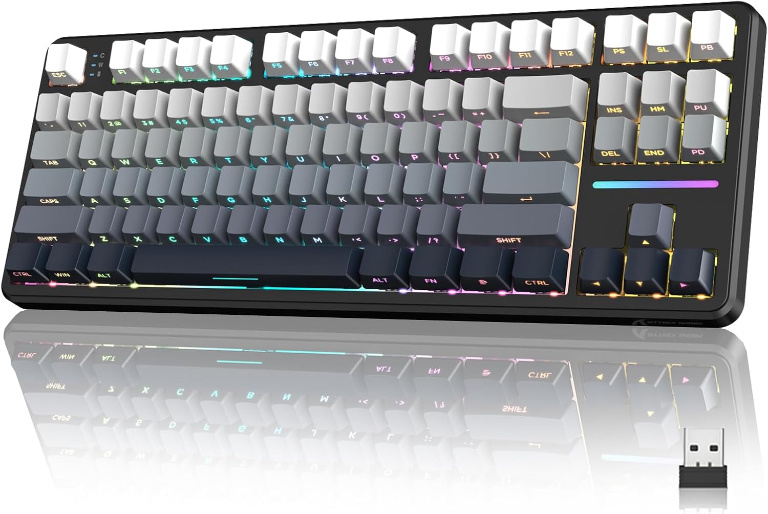 ATTACK SHARK X87 Wireless Mechanical Keyboard - AHW Store