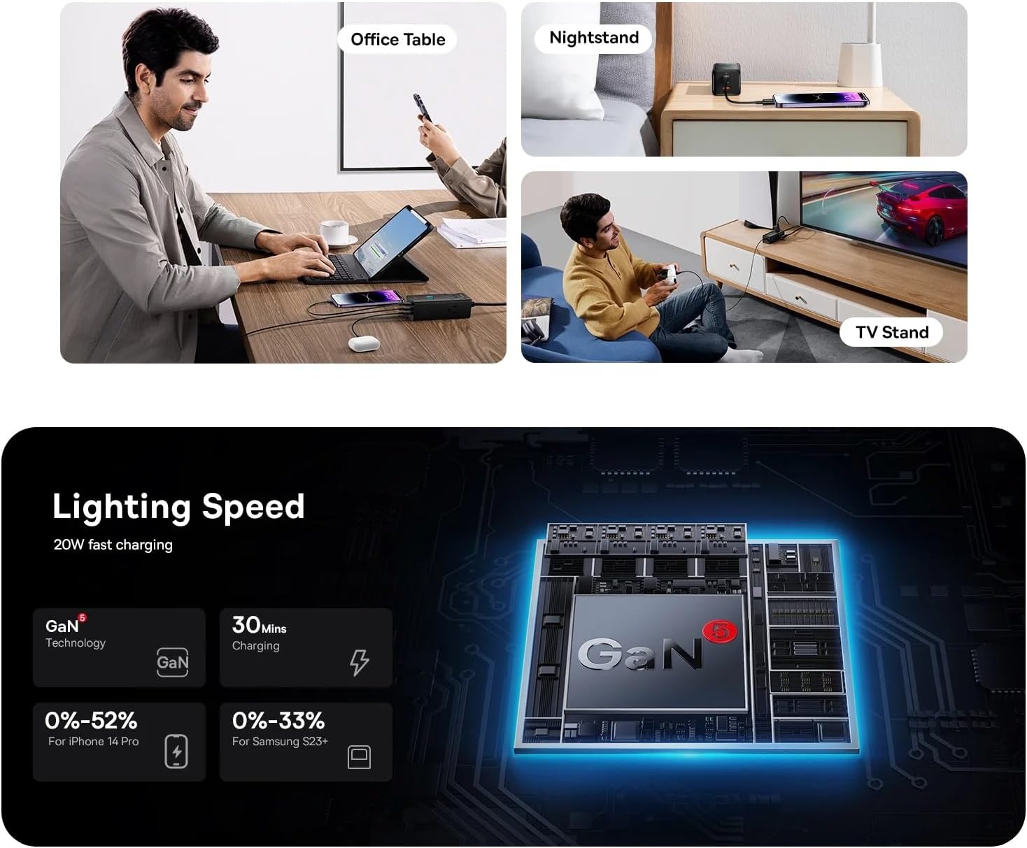 Baseus 6-Port Fast Charging Hub - AHW Store