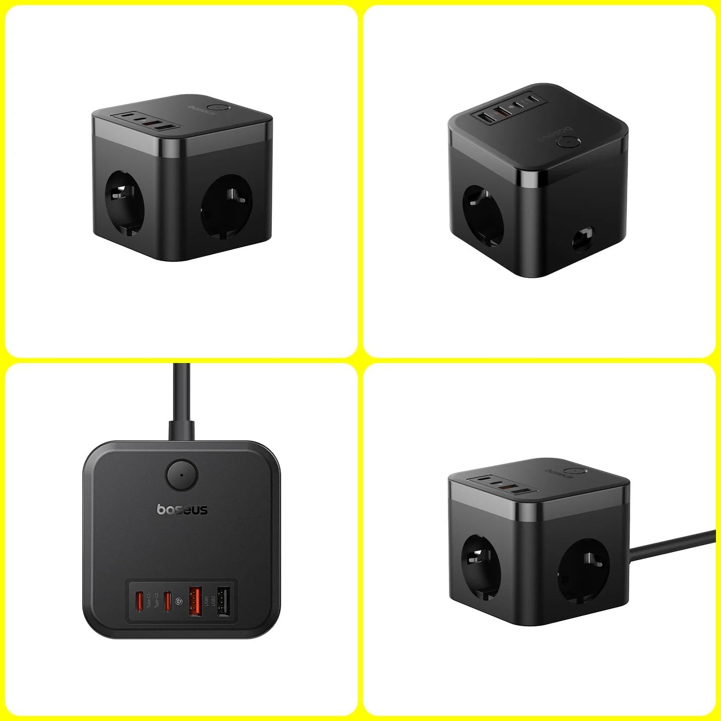 Baseus 7-in-1 30W Desktop Charger Cube - AHW Store