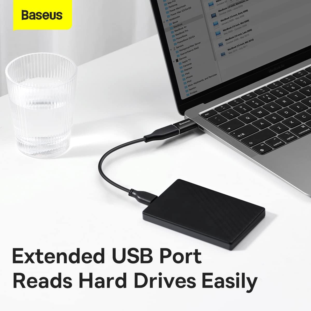 Baseus Mini OTG Adapter USB-C to USB-A 3.1 - AHW Store