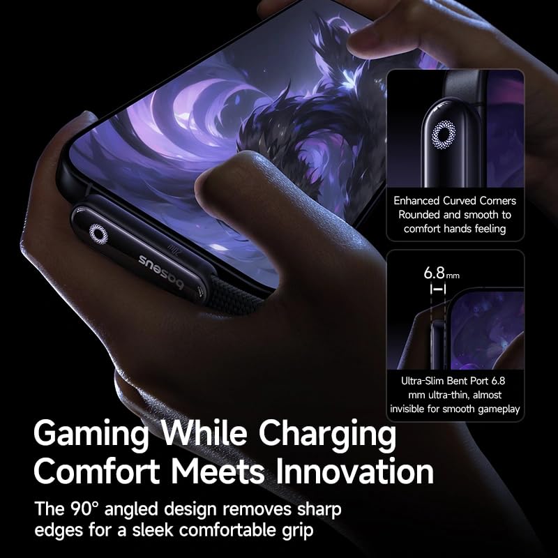 Baseus MVP3 2Meter 20W PD USB - C to Lightning Fast Charging Cable Gaming Cable 480Mbps Data Sync Cord - AHW Store