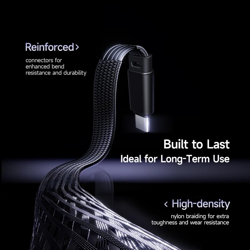 Baseus MVP3 2Meter 20W PD USB - C to Lightning Fast Charging Cable Gaming Cable 480Mbps Data Sync Cord - AHW Store