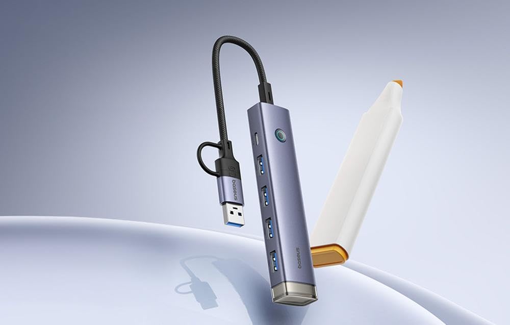 Baseus UltraJoy 4-in-1 USB Hub - AHW Store