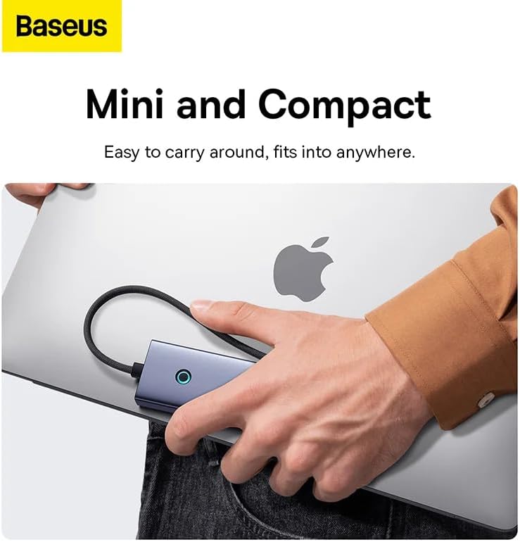 Baseus UltraJoy AIR 6-Port USB-C Docking Station - AHW Store