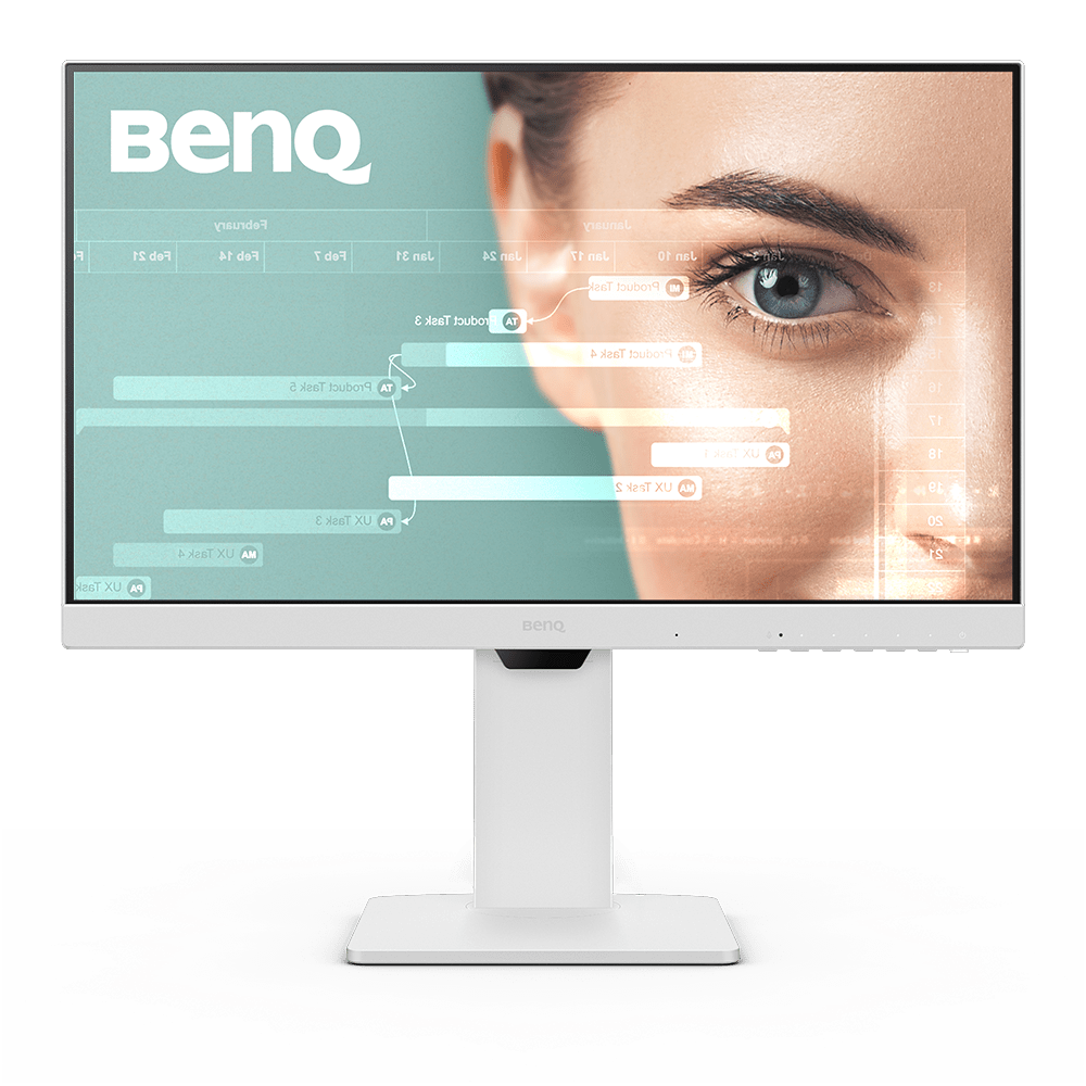 BenQ GW2486TC Office Monitor 24 Inch IPS FHD 100Hz 5ms USB C Charger White - AHW Store