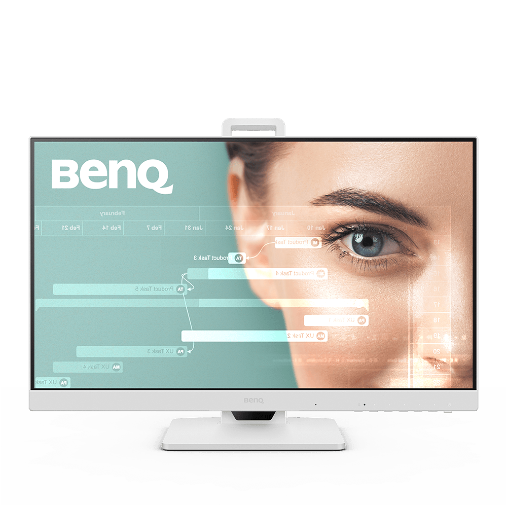 BenQ GW2486TC Office Monitor 24 Inch IPS FHD 100Hz 5ms USB C Charger White - AHW Store