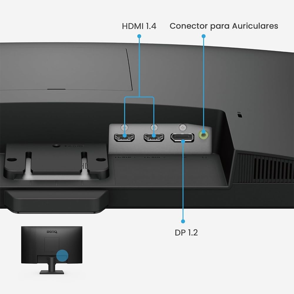 BenQ GW2790 27 Gaming Monitor Smooth 100Hz True 99% sRGB Color Eye Protection Sleek Frameless Design Multiple Connections Built-in Audio Ready to Use 3 Year Warranty - AHW Store
