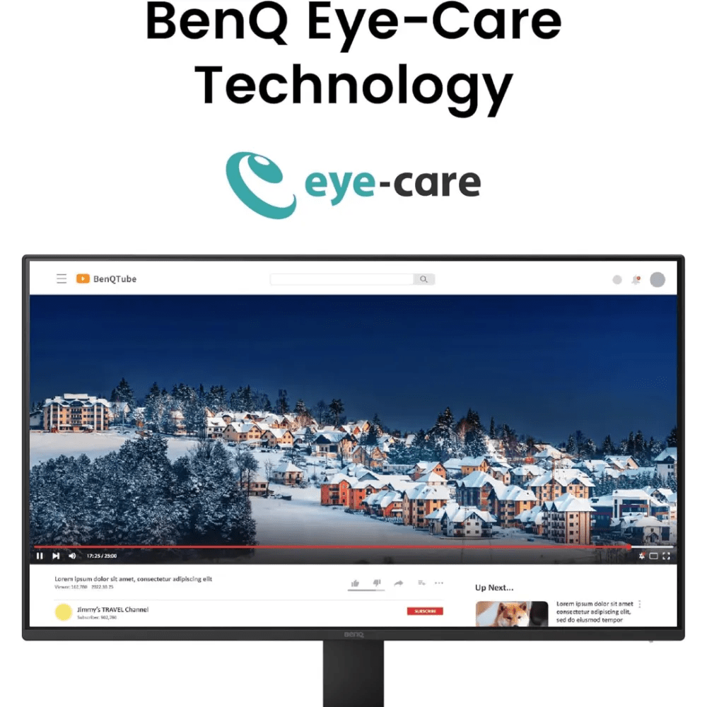 BenQ GW2791 Office Monitor 27 Inch IPS FHD 100Hz 5Ms Black - AHW Store