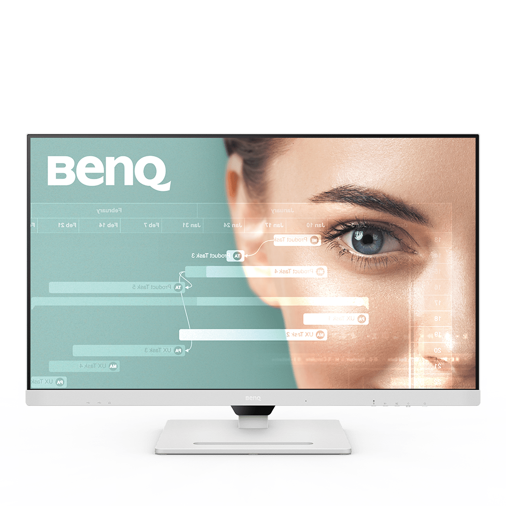 BenQ GW3290QT Office Monitor 32 Inch IPS QHD 2K 75Hz 5ms USB C White - AHW Store