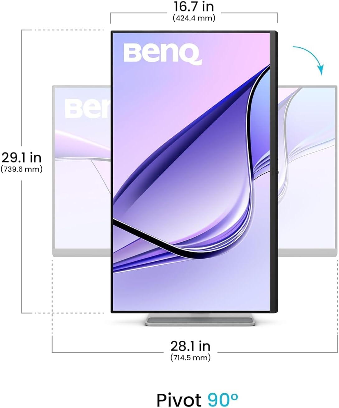 BENQ MACBOOK MA320UP 32 IPS LED Nano Gloss Panel 60Hz UHD 4k 99% sRGB 97% P3 HDR10 USB C Charger 2 H - AHW Store