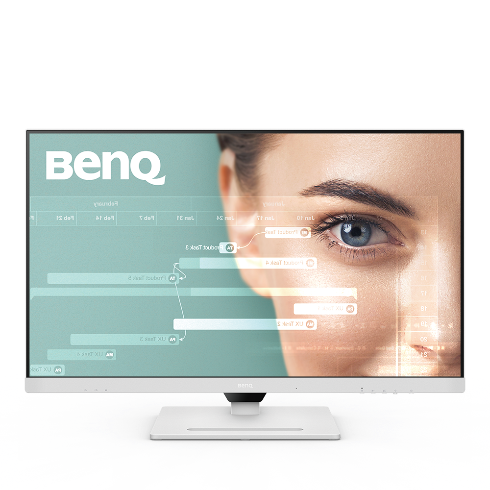 BenQ GW3290QT Office Monitor 32 Inch IPS QHD 2K 75Hz 5ms USB C White